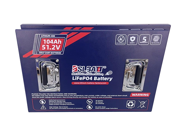 104AH BSLBATT Lithium Battery lithium battery services, golf cart lithium battery, battery upgrade