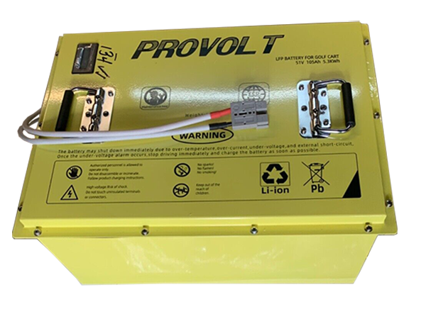 105AH ProVolt Lithium Battery lithium battery services, golf cart lithium battery, battery upgrade