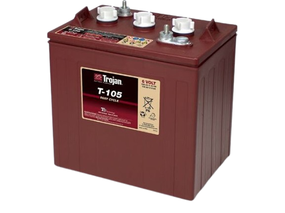 Trojan 6V Battery golf cart mobile service, mobile golf cart repair, battery charge