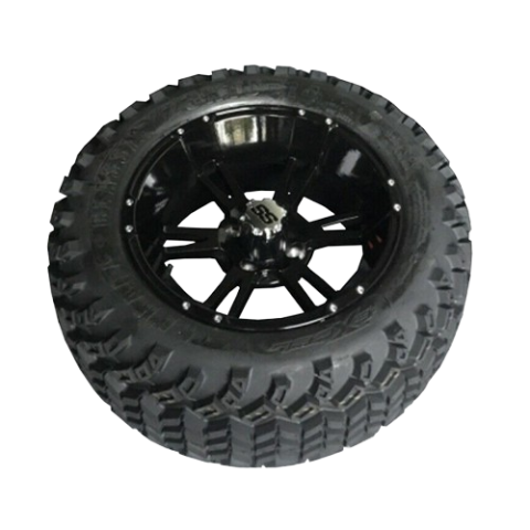 23-10-14 Custom Tire golf cart mobile service, mobile golf cart repair, battery charge